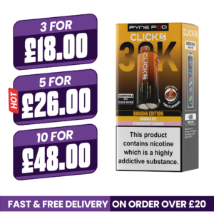 Pyne Pod Click S 30K Banana Edition Refill Pods