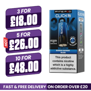 Pyne Pod Click S 30K Blue Edition Refill Pods