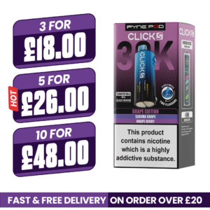 Pyne Pod Click S 30K Grape Edition Refill Pods