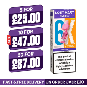 Lost Mary BM6000 H Bubba Prefilled Refill Pods