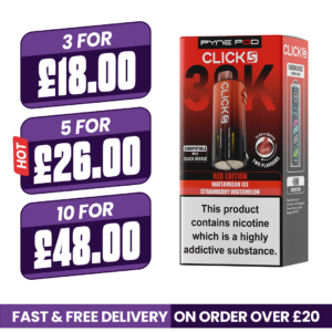 Pyne Pod Click S 30K Red Edition Refill Pods